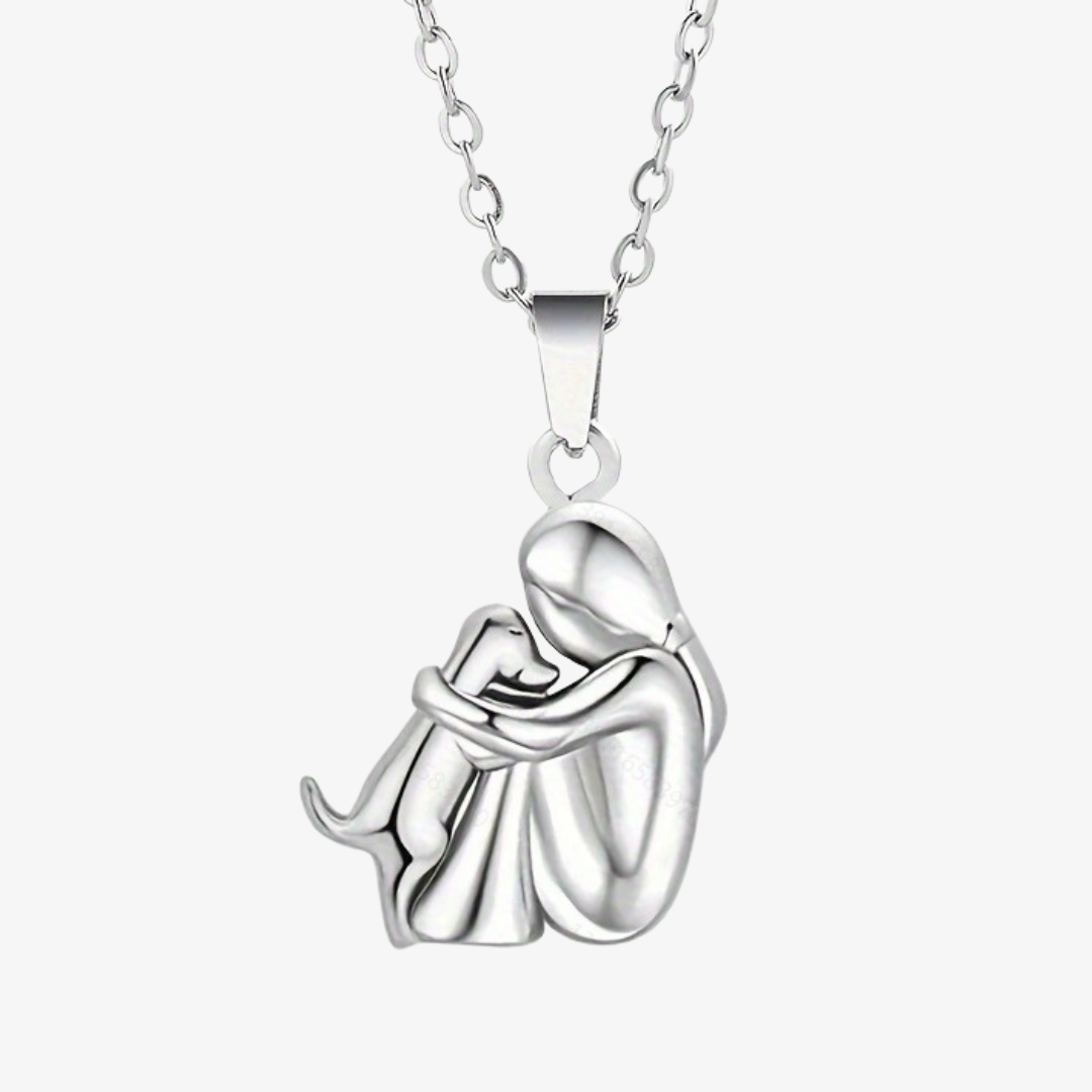 Elin - Necklace with Dog-Shaped Pendant