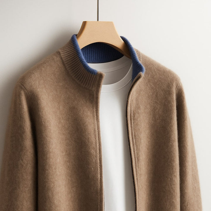 RONI | ZIP-UP KNIT JACKET