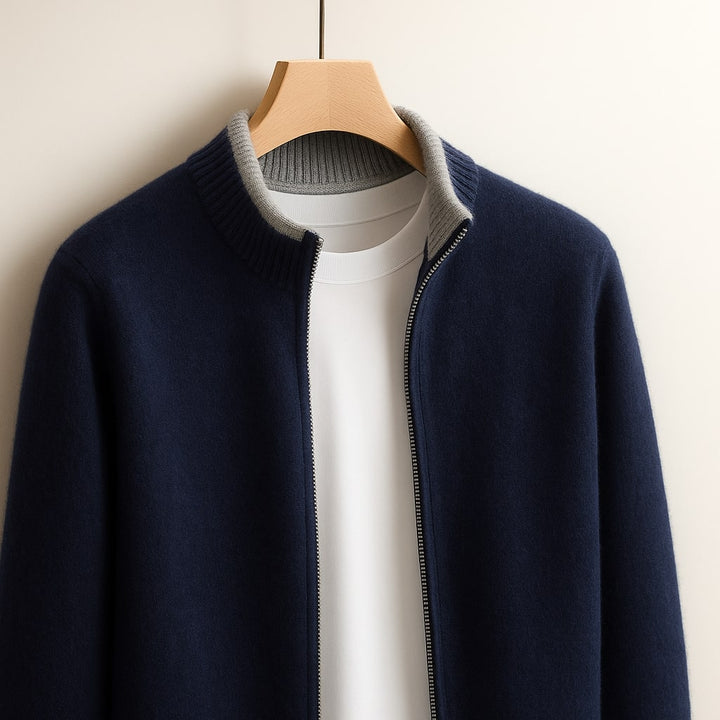 RONI | ZIP-UP KNIT JACKET