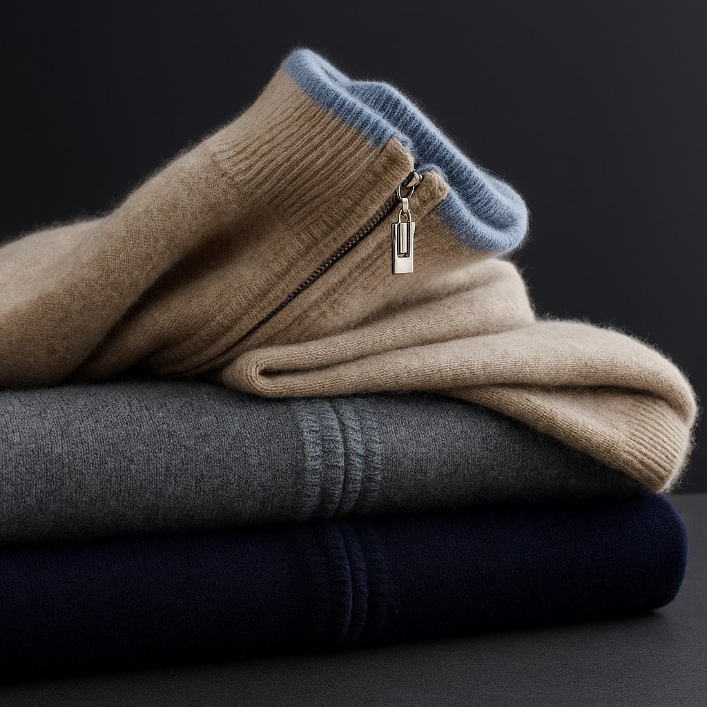 RONI | ZIP-UP KNIT JACKET