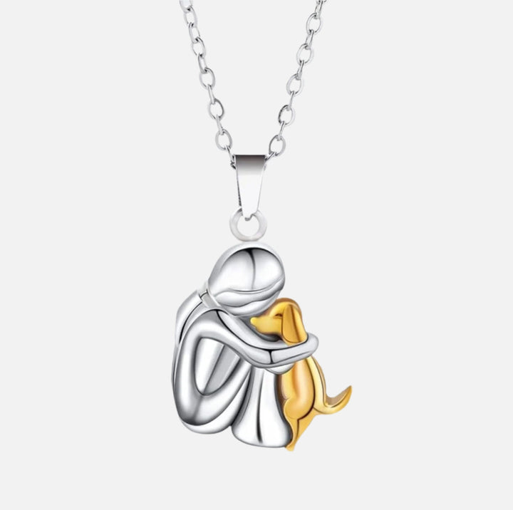Elin - Necklace with Dog-Shaped Pendant