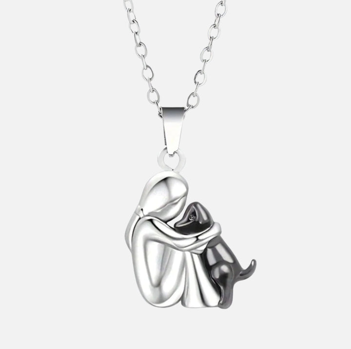 Elin - Necklace with Dog-Shaped Pendant