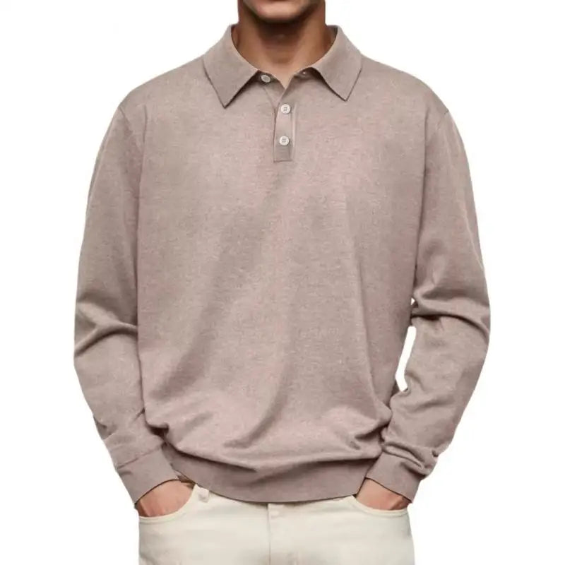 Raphael™ | Long Sleeve Casual Polo