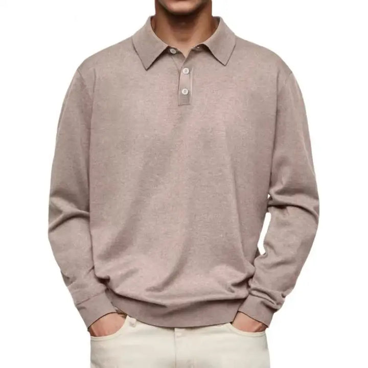 Raphael™ | Long Sleeve Casual Polo