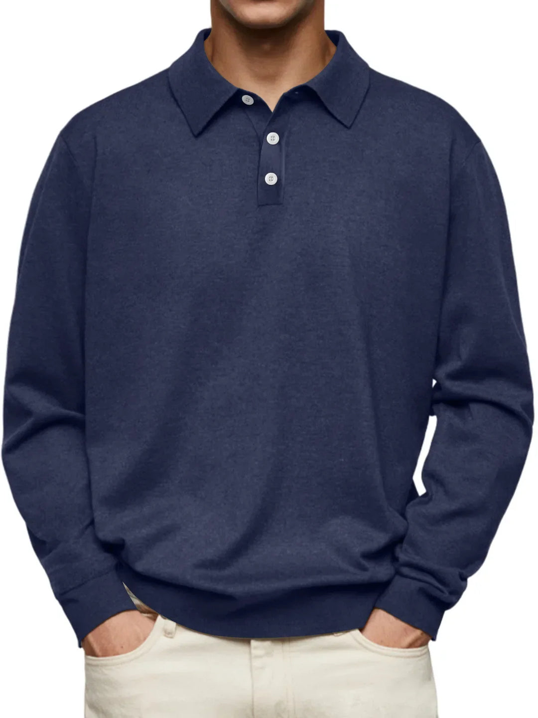 Raphael™ | Long Sleeve Casual Polo