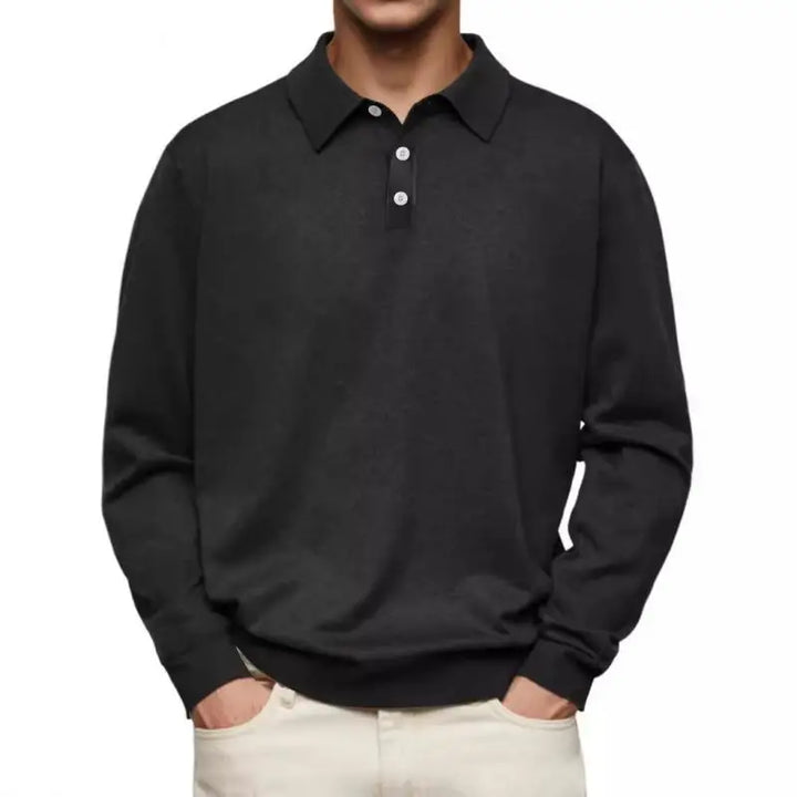 Raphael™ | Long Sleeve Casual Polo