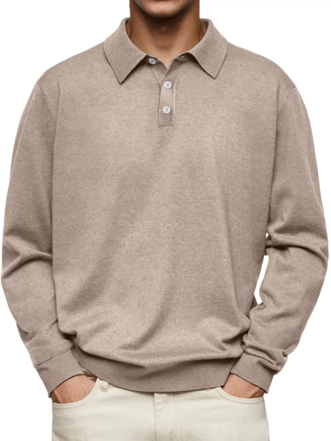 Raphael™ | Long Sleeve Casual Polo