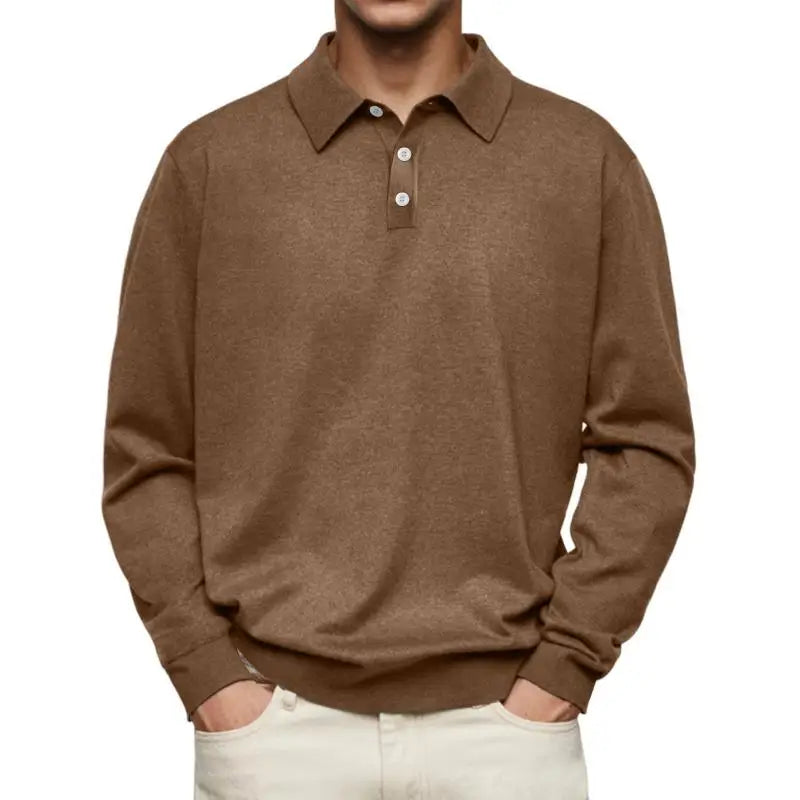 Raphael™ | Long Sleeve Casual Polo