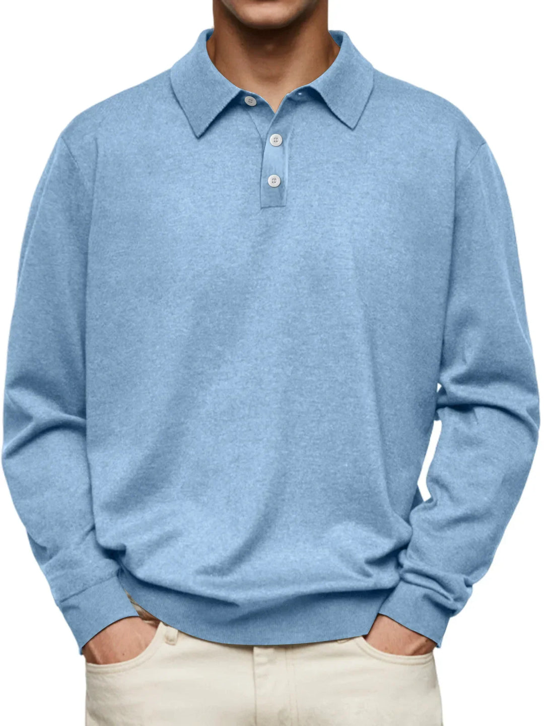 Raphael™ | Long Sleeve Casual Polo