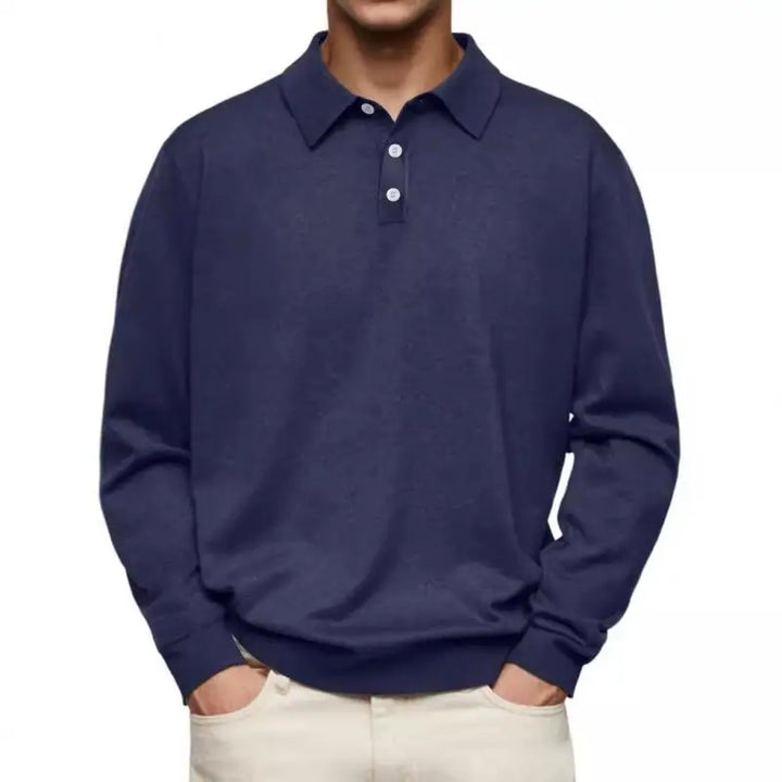 Raphael™ | Long Sleeve Casual Polo
