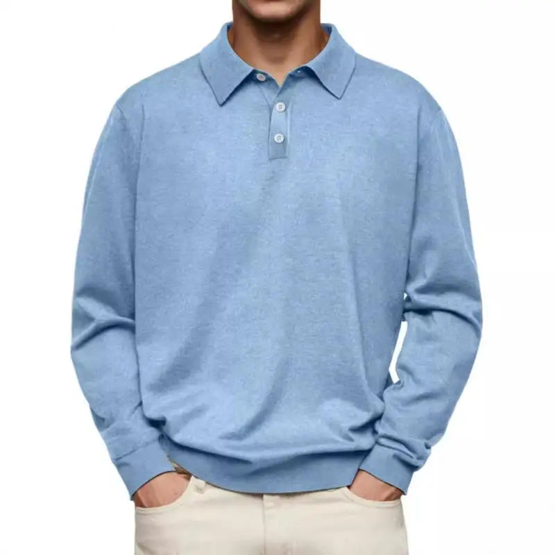 Raphael™ | Long Sleeve Casual Polo