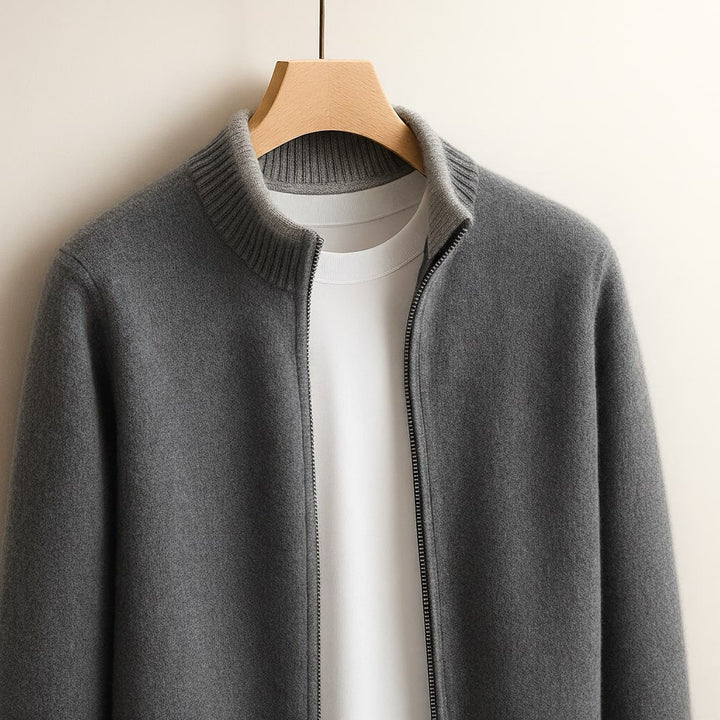 RONI | ZIP-UP KNIT JACKET