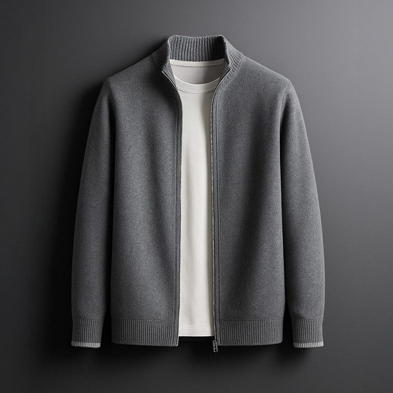 RONI | ZIP-UP KNIT JACKET