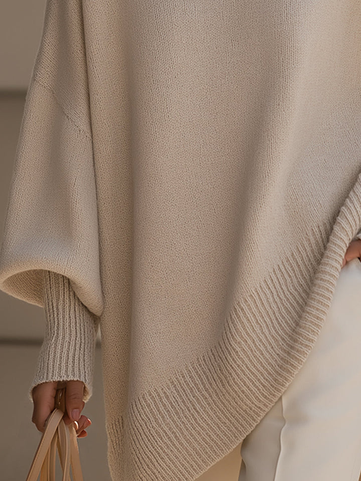Lara I Oversized Poncho Sweater
