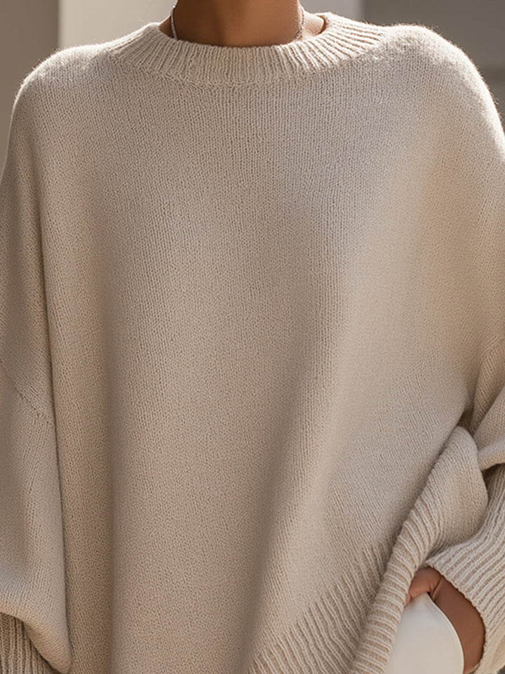 Lara I Oversized Poncho Sweater