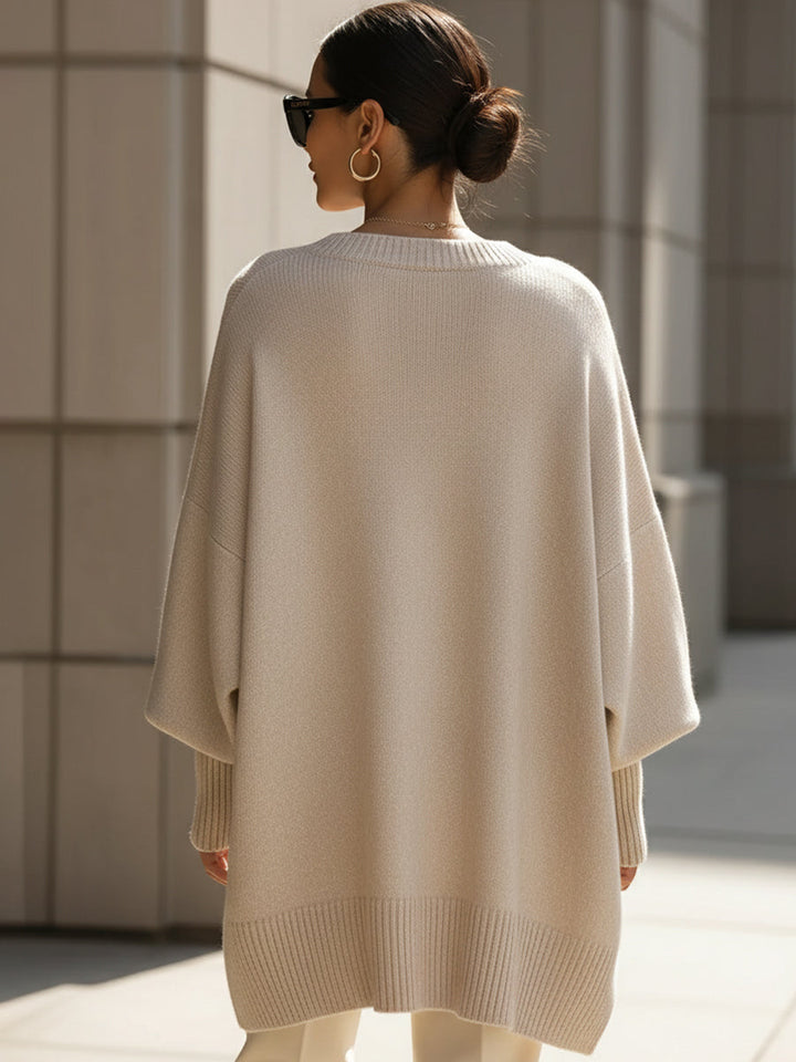 Lara I Oversized Poncho Sweater