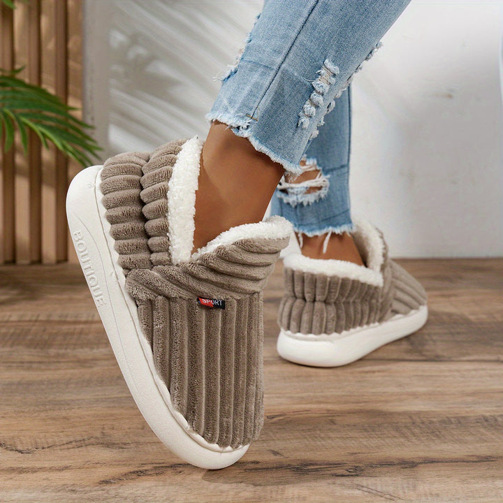 Harper | Cozy Plush Winter Slippers