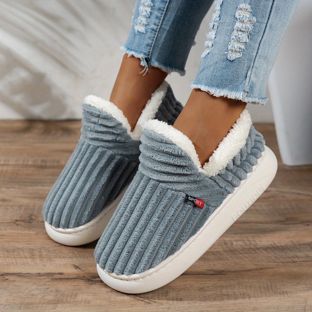 Harper | Cozy Plush Winter Slippers