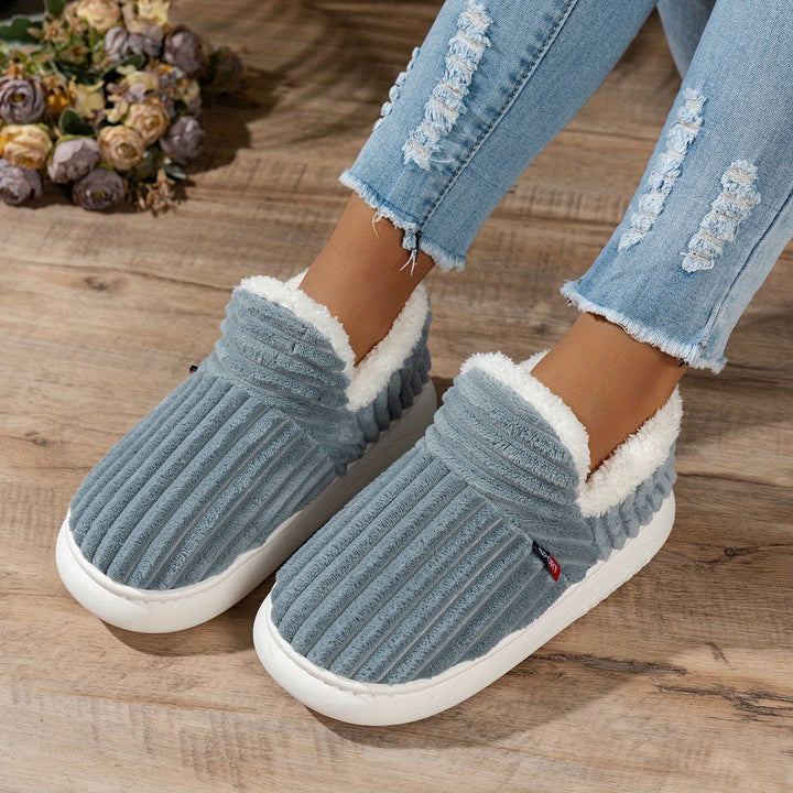 Harper | Cozy Plush Winter Slippers