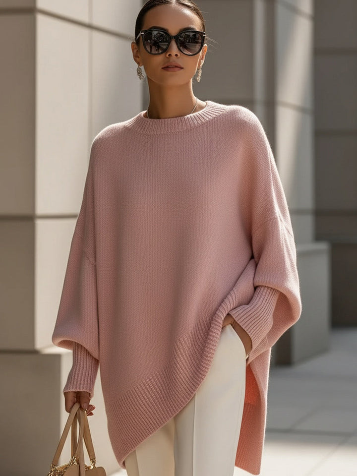 Lara I Oversized Poncho Sweater