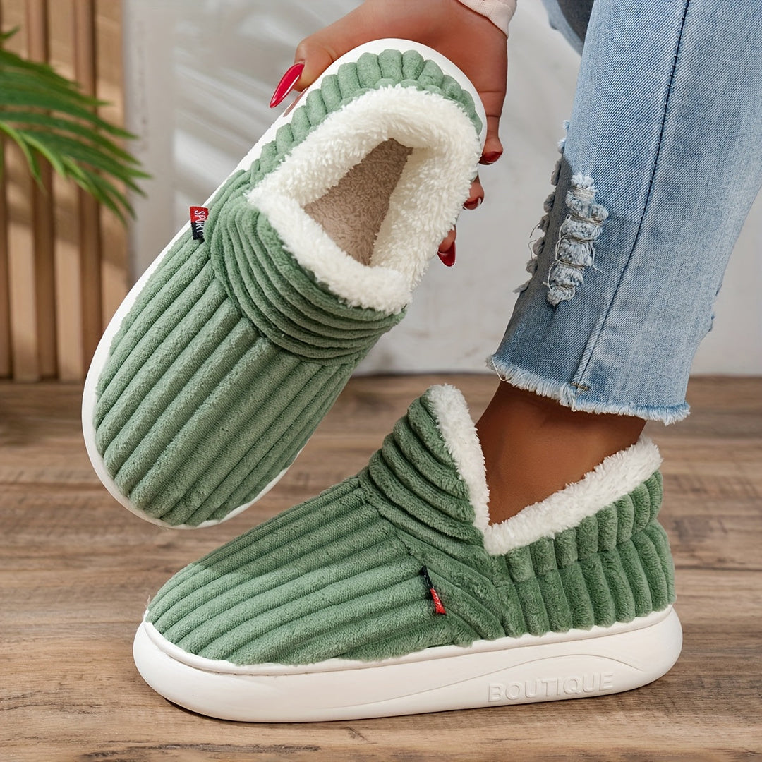 Harper | Cozy Plush Winter Slippers