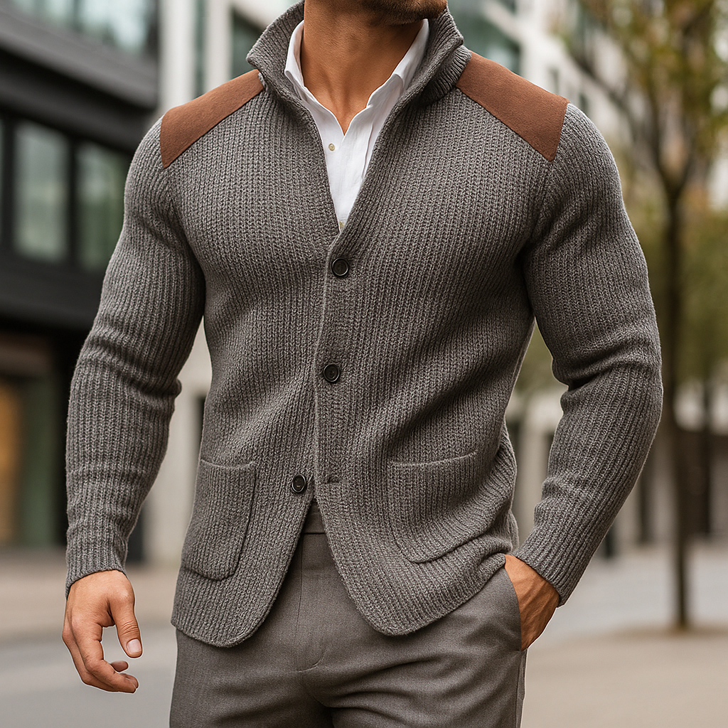 ROSSI ROMA | TEXTURED KNIT BLAZER