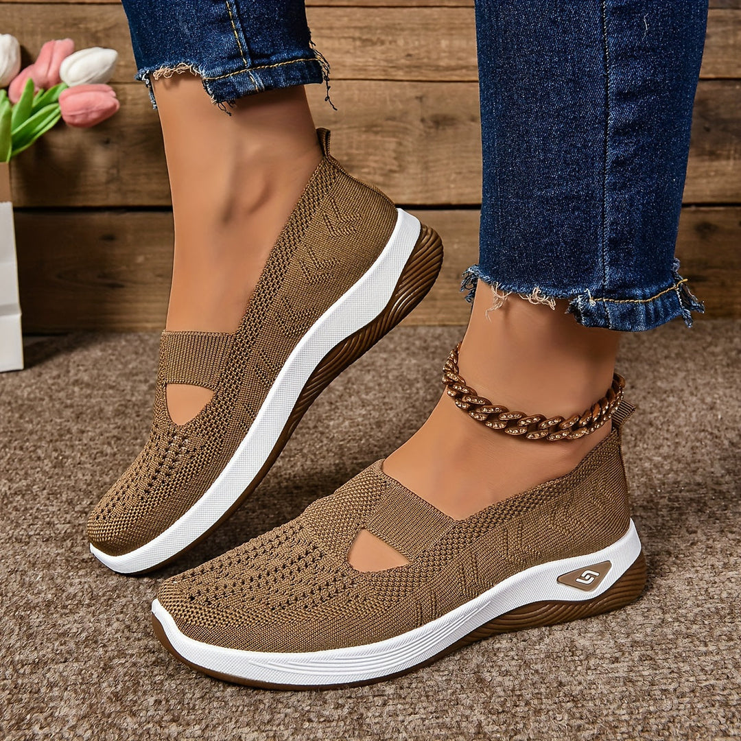 Paisley | Breathable Slip-On Comfort Sneakers