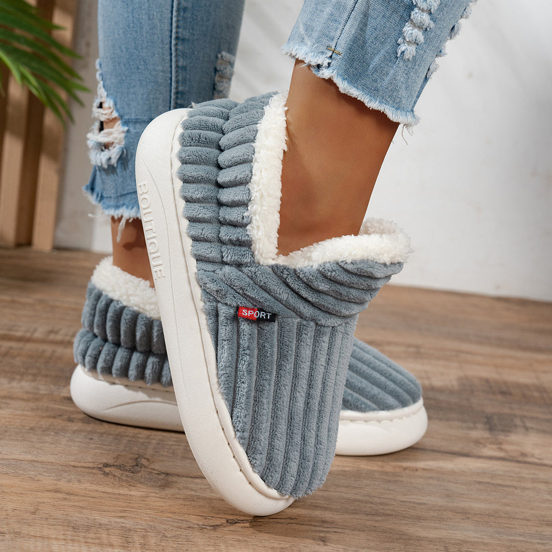 Harper | Cozy Plush Winter Slippers