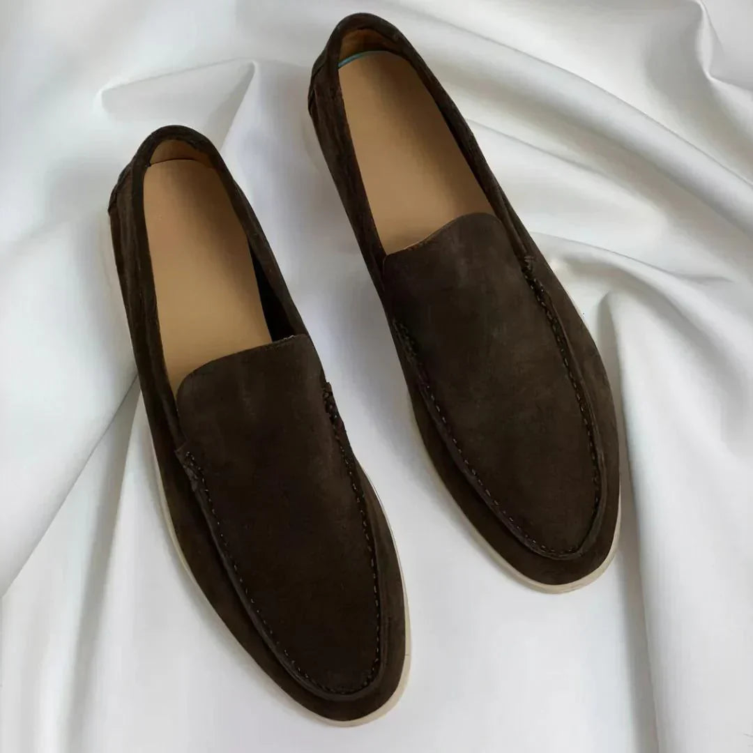 Leo™ | Elegant Suede Leather Loafers