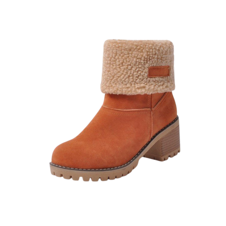 Hannah | Cozy Fold-Cuff Winter Boots