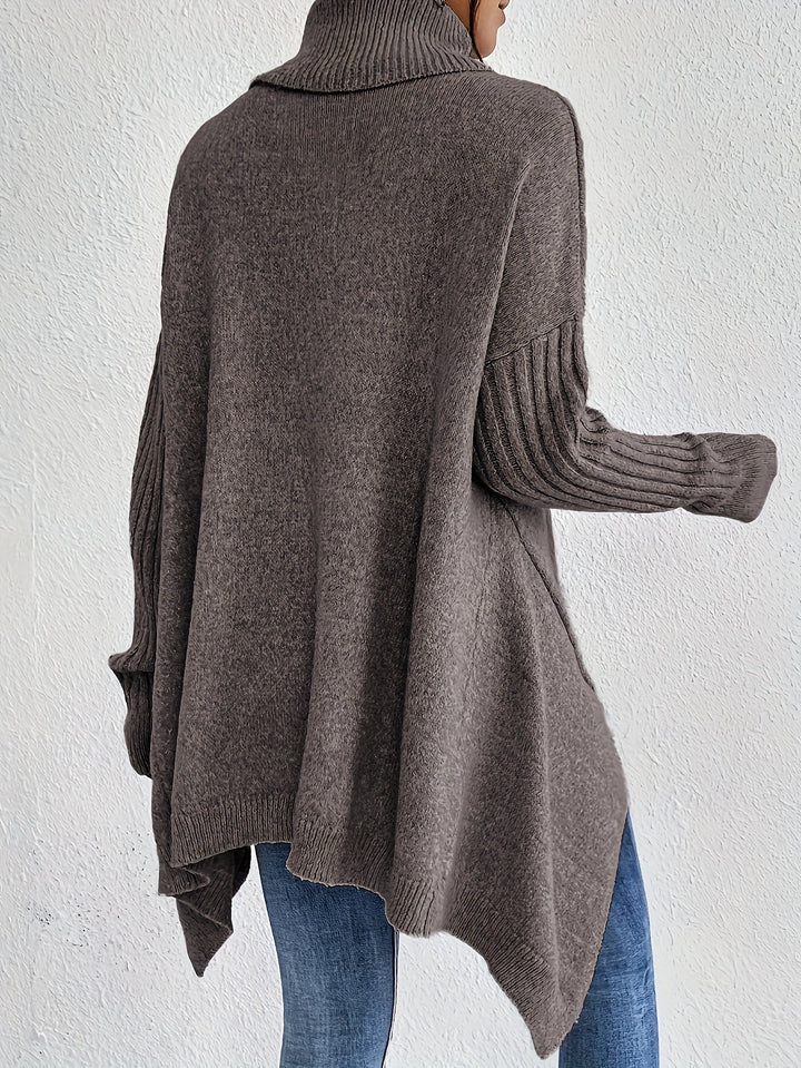 Laila™ | Oversized Polo Sweater