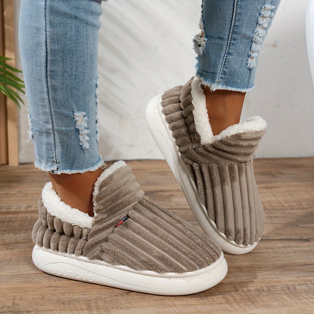 Harper | Cozy Plush Winter Slippers