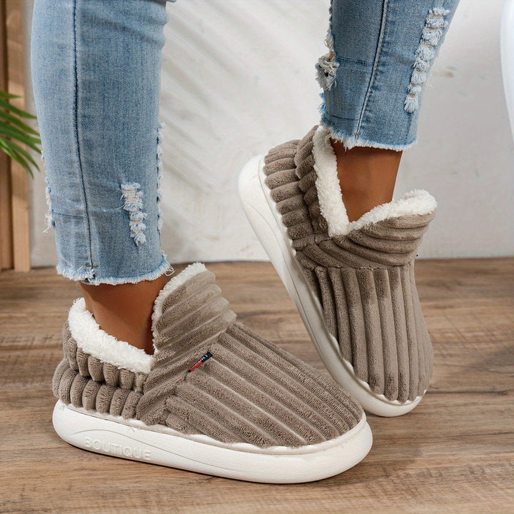 Harper | Cozy Plush Winter Slippers