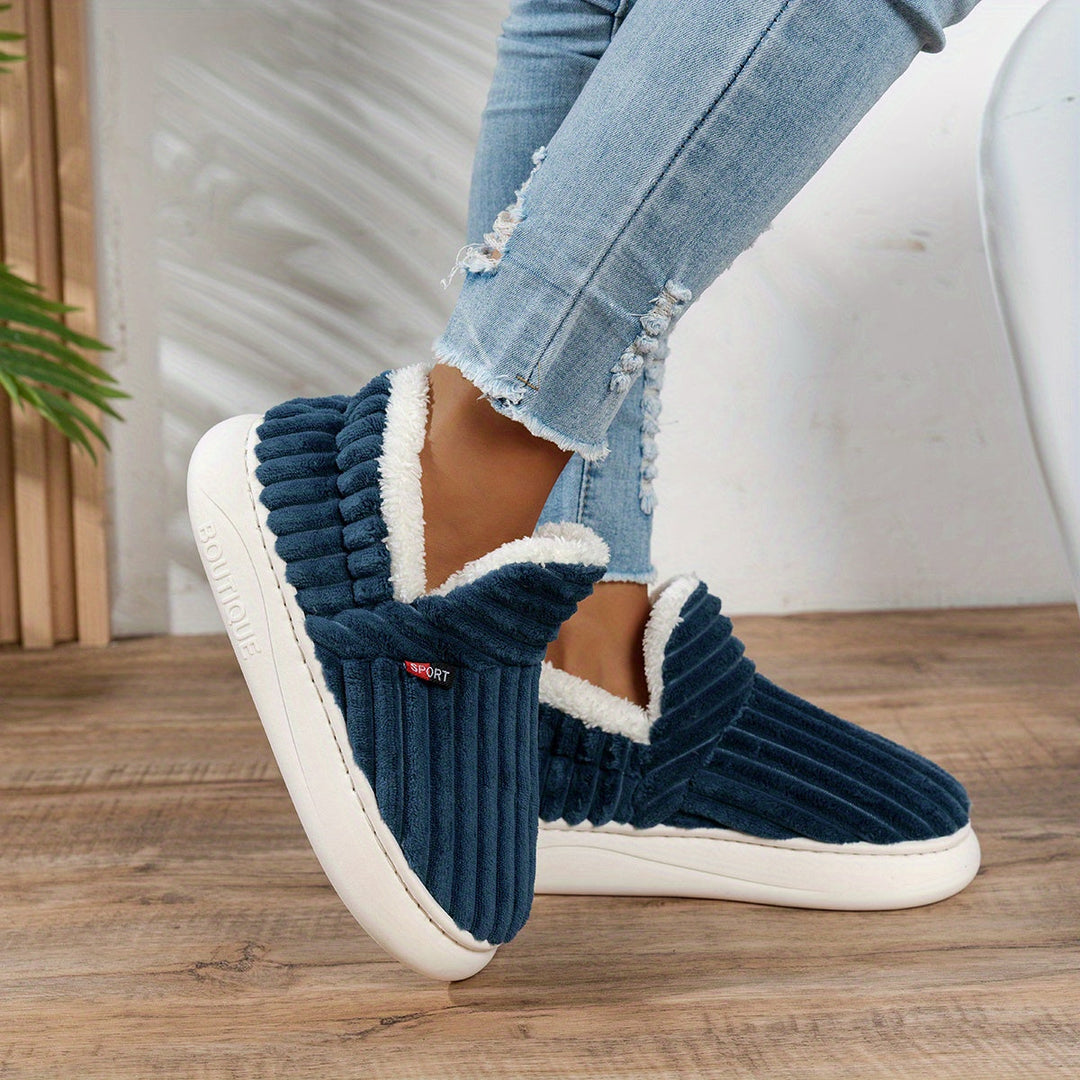 Harper | Cozy Plush Winter Slippers