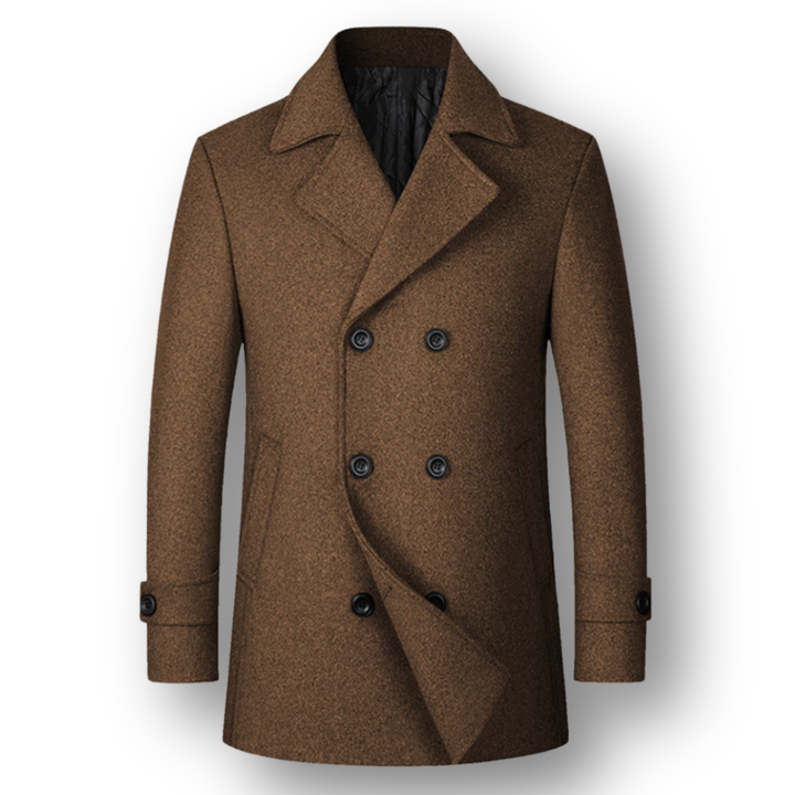 Preston | Classic Double Breasted Wool Coat