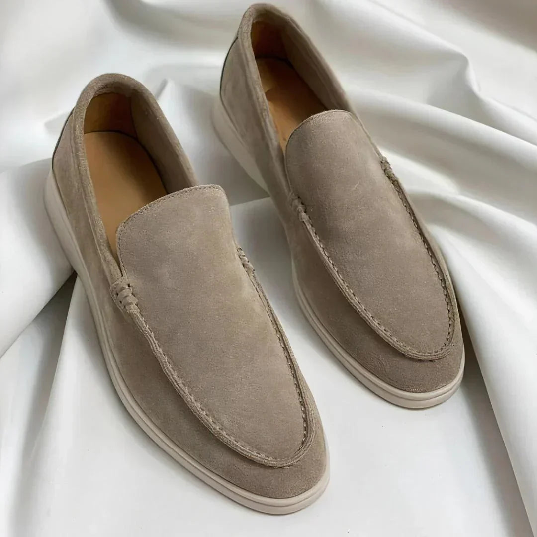 Leo™ | Elegant Suede Leather Loafers