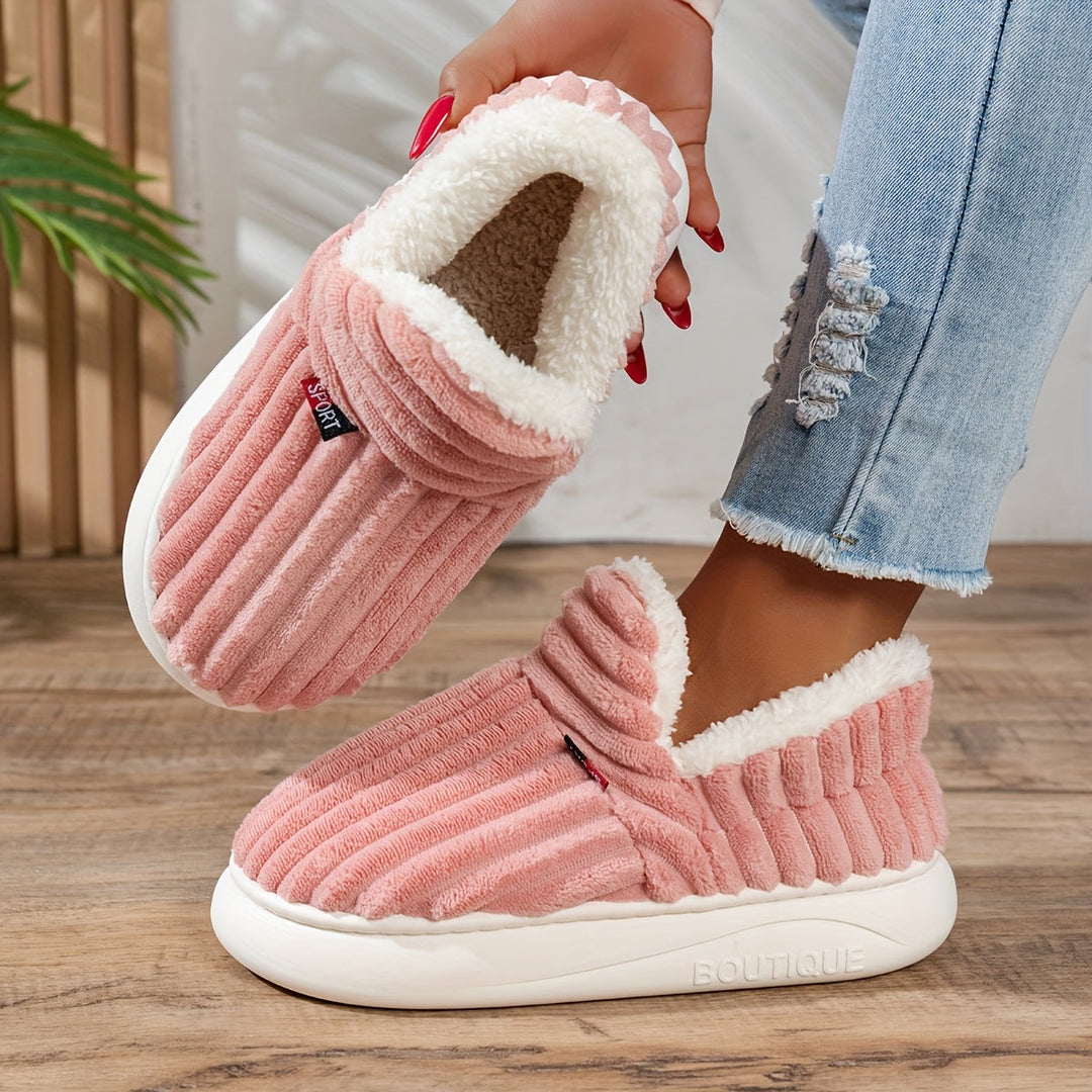 Harper | Cozy Plush Winter Slippers