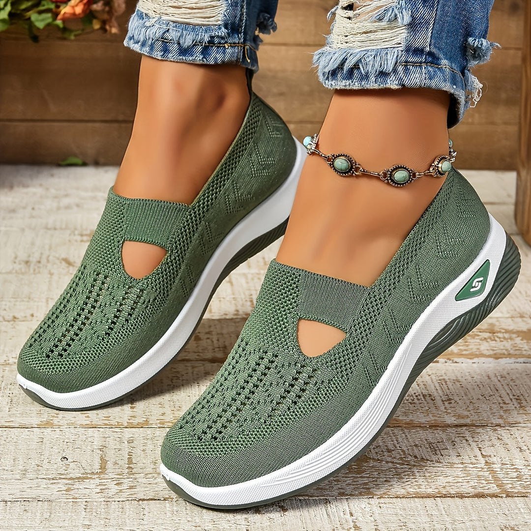 Paisley | Breathable Slip-On Comfort Sneakers