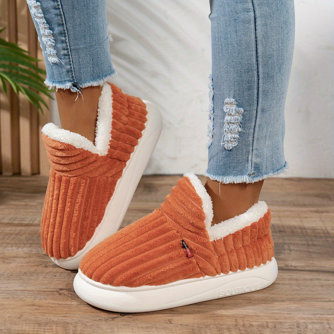 Harper | Cozy Plush Winter Slippers