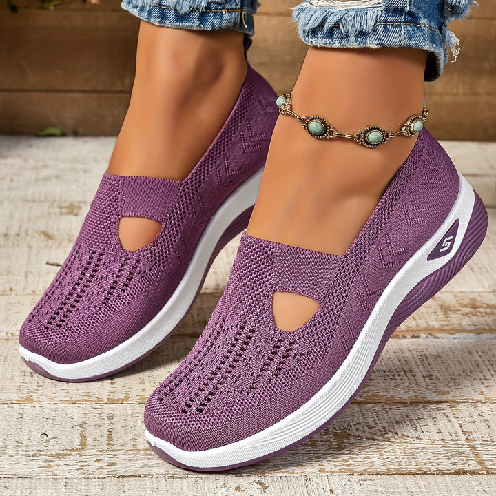 Paisley | Breathable Slip-On Comfort Sneakers