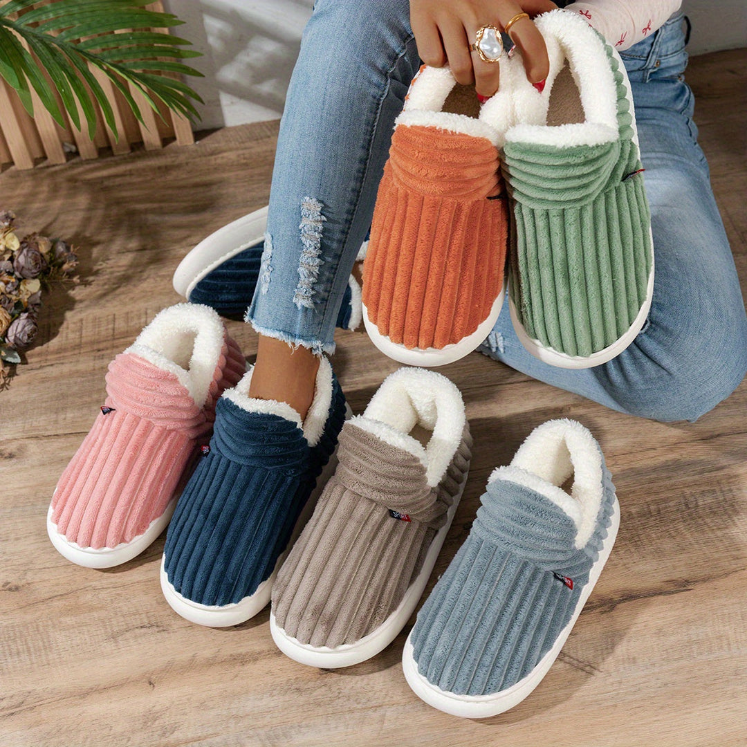 Harper | Cozy Plush Winter Slippers