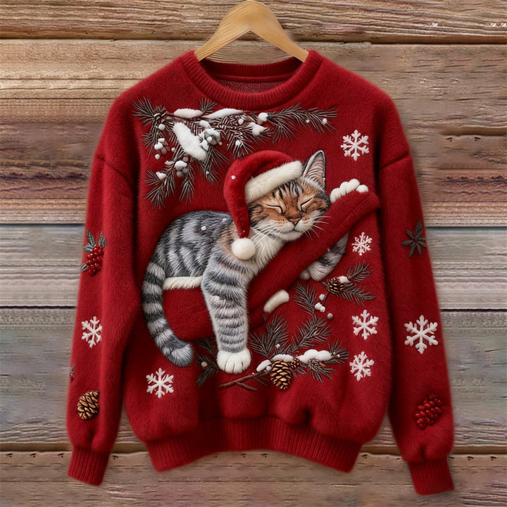 Sophie | Festive Cat Christmas Sweater