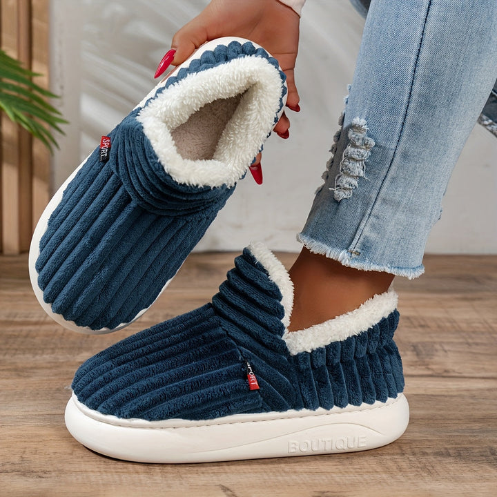 Harper | Cozy Plush Winter Slippers