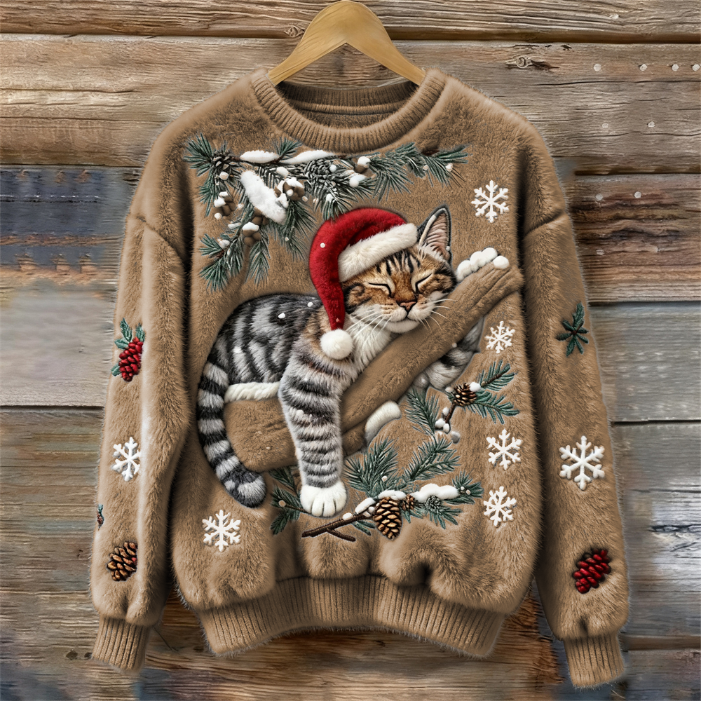 Sophie | Festive Cat Christmas Sweater