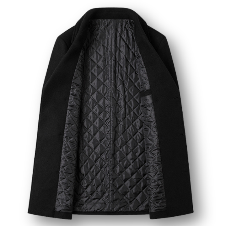 Preston | Classic Double Breasted Wool Coat