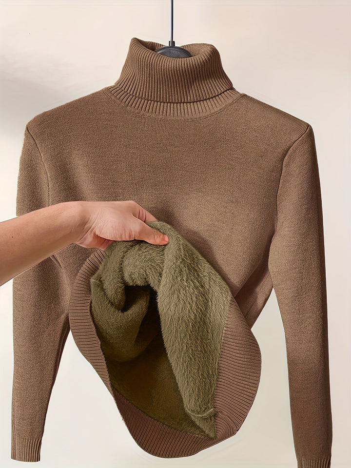 Zella | Soft Turtle Neck Pullover Jumper
