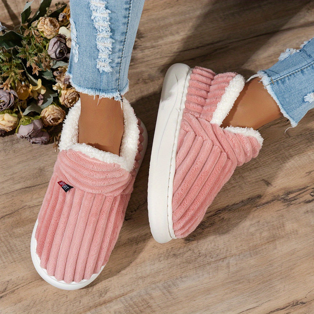 Harper | Cozy Plush Winter Slippers