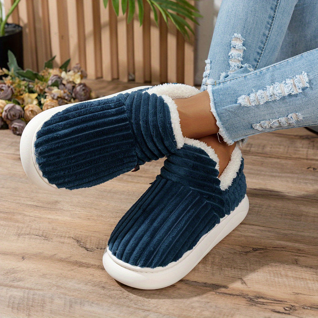 Harper | Cozy Plush Winter Slippers