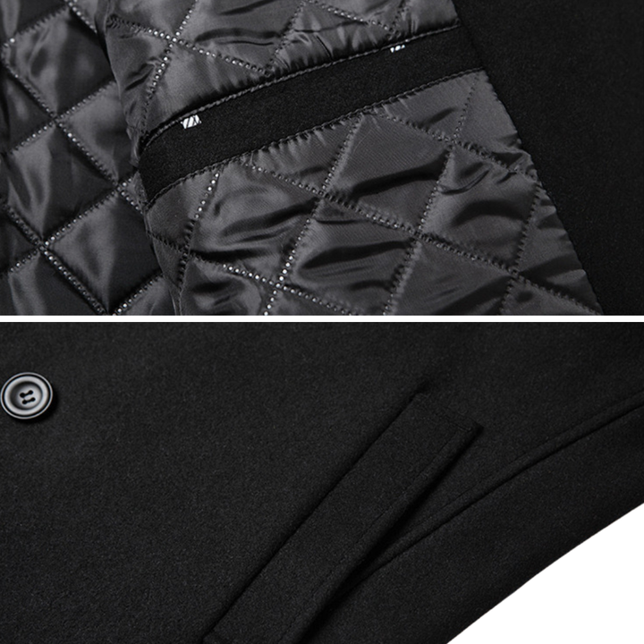 Preston | Classic Double Breasted Wool Coat