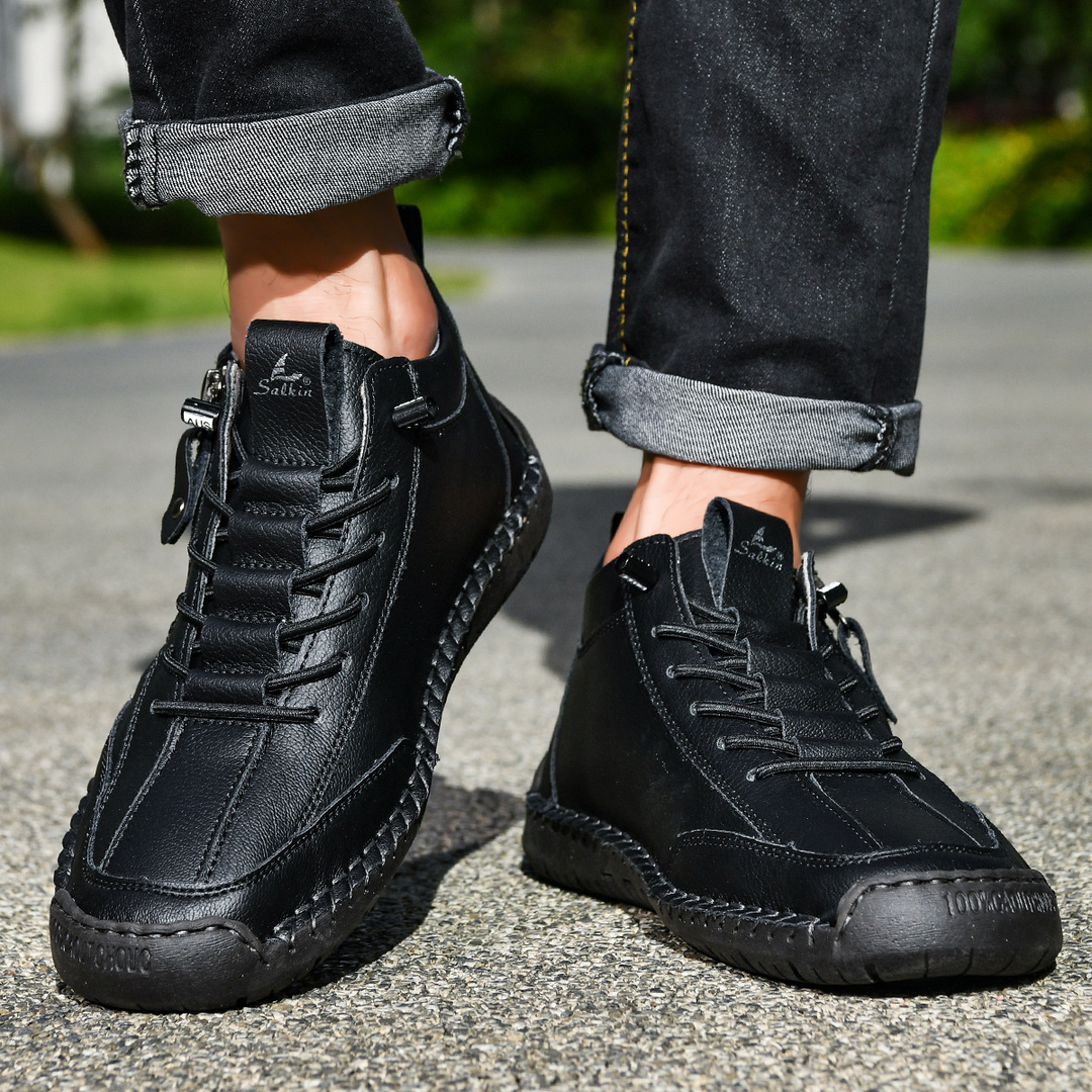 Christian™ | Nubuck Shoes with Zip for Men
